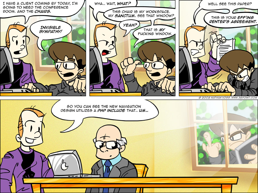 1PT.Rule Comic: Office Dynamics