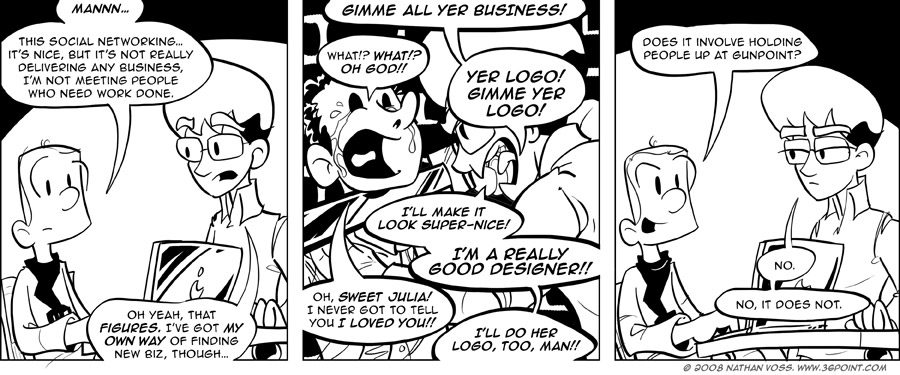 1PT.Rule Comic: How to Find Clients, Lesson 26